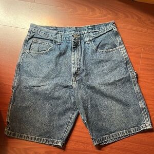 Wrangler vintage carpenter jhorts‎ Mens size 34-unisex denim.